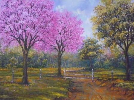 Tajy Rosado Oil Canvas Landscaping