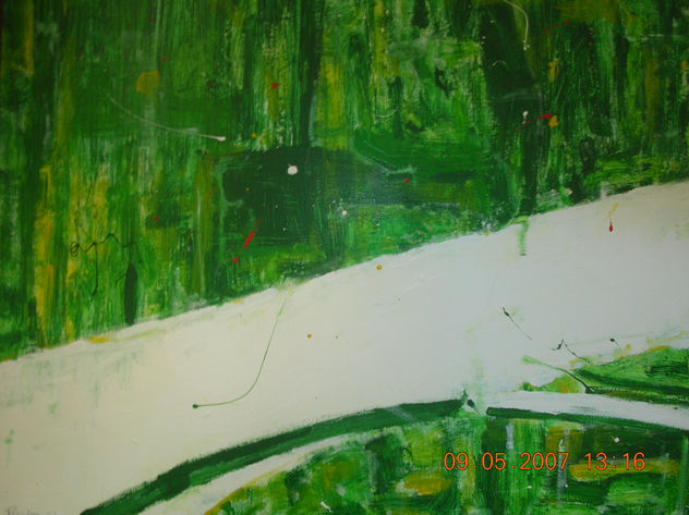 composicion en verde IV