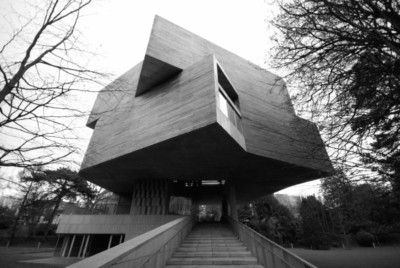 Glucksman Art Gallery Arquitectura e interiorismo Blanco y Negro (Digital)