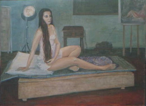 Desnudo en el atellier 