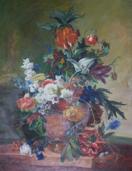 Bodegón de Flores