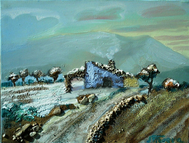 El Camí Oil Canvas Landscaping