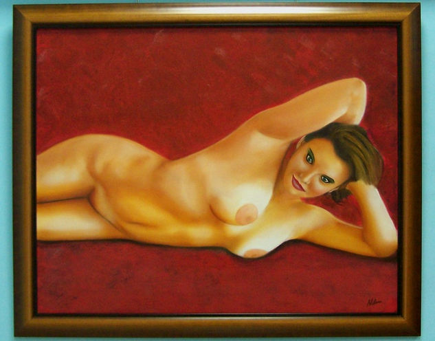 Bella Oil Canvas Nude Paintings