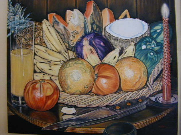 Bodegon con frutas