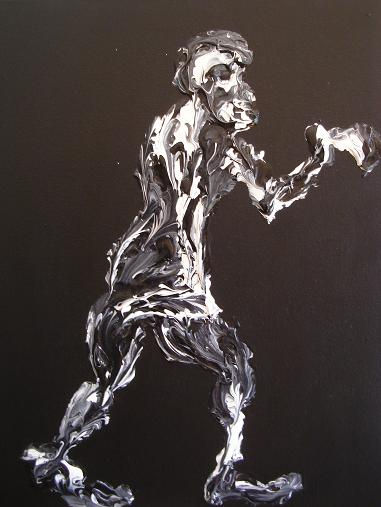 s/t (butoh 9) Acrylic Textile Others