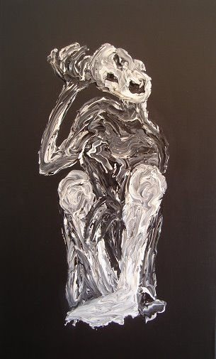 s/t (butoh 2) Acrylic Textile Others