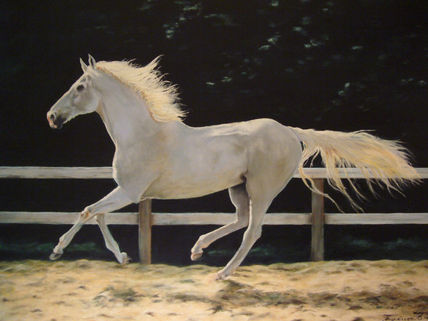 Caballo galopando