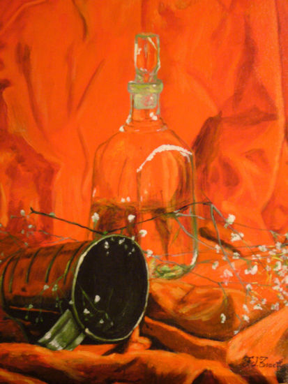 Ajies en aceite Oil Canvas Figure Painting