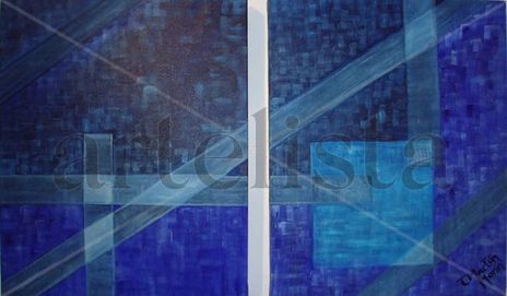 Azul al cuadrado