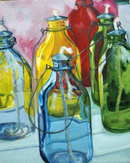 Colores Oil Canvas Still Life Paintings