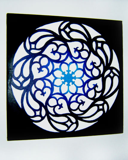 Mandala roseton