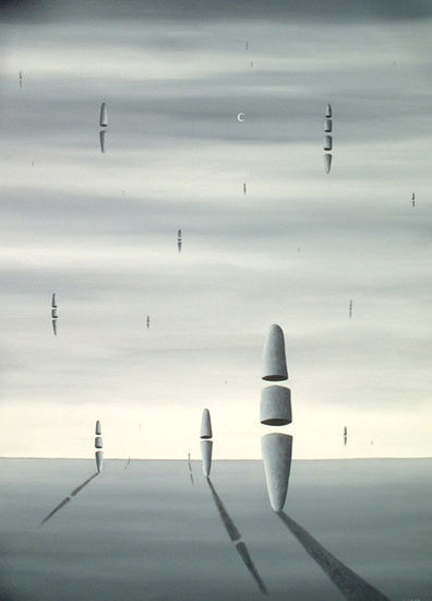 Gris I Acrylic Canvas