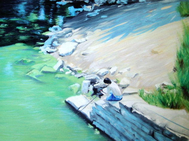 PESCA EN EL LAGO