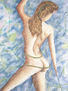 DESNUDA EN EL JARDIN