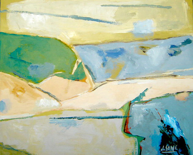 Paisaje 003 Acrylic Canvas Landscaping