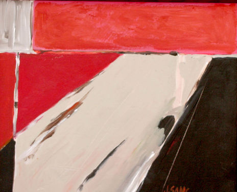 Paisaje en rojo