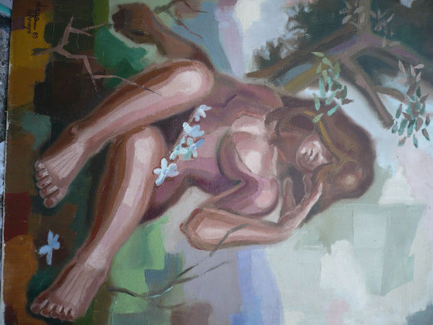 mujer sentada