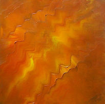 Orange waves