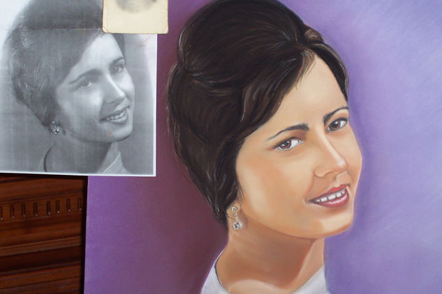 RETRATO Pastel Papel Retrato