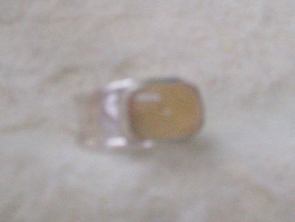 anillo con Ambar