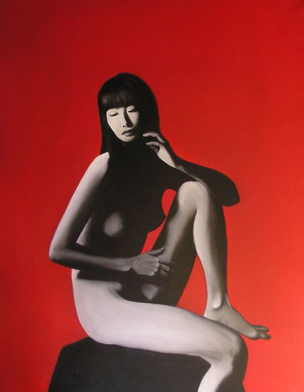 Sueño Japonés Oil Canvas Nude Paintings