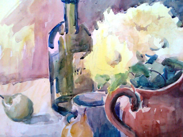 Fragmento Watercolour Paper Still Life Paintings