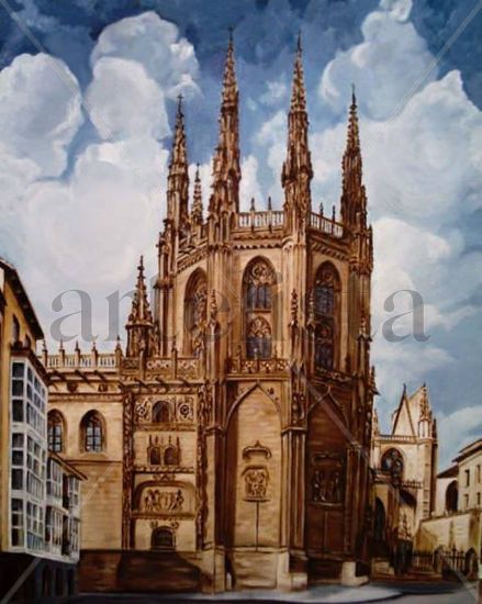 Capilla de los Condestables Oil Canvas Landscaping