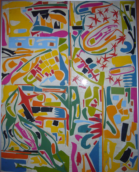 homenaje a matisse Cartulina Paisaje