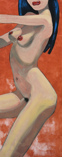 Pegaso Acrylic Canvas Nude Paintings