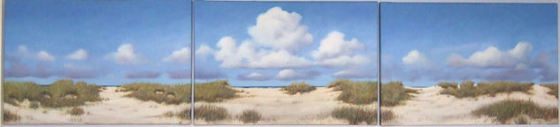 Playa Oil Canvas Landscaping