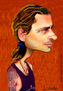 Caricatura de Bowie Van Der Kroon