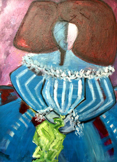 menina 2 Mixed media Canvas Others