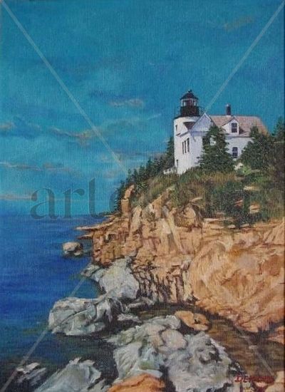 Faro Oil Canvas Marine Painting