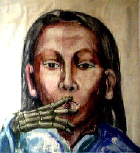 fumando