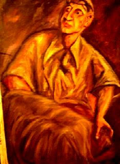 campesino Oil Canvas Portrait