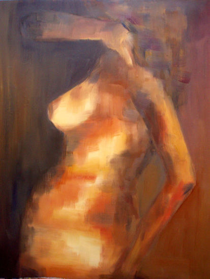 XI Oil Panel Nude Paintings