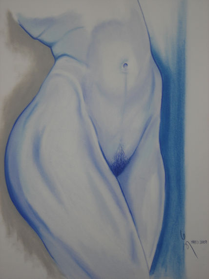 Azul al desnudo