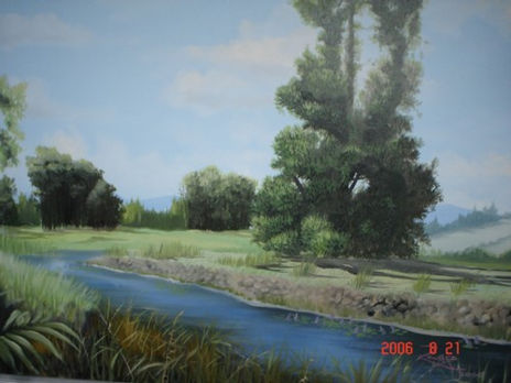 Cruzando el rio