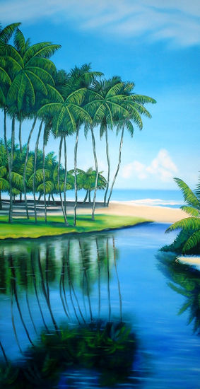 Reflejos Oil Canvas Landscaping