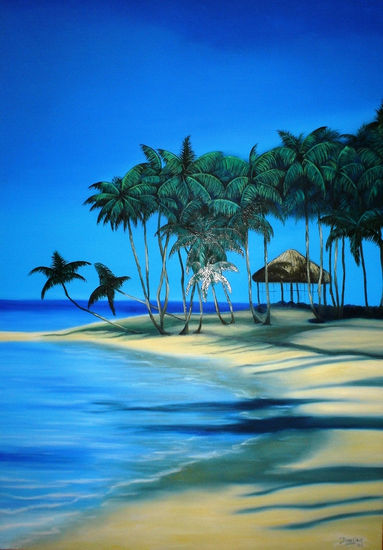 Las Terrenas Oil Canvas Landscaping