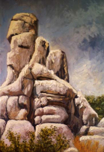 torcal Oil Canvas Landscaping