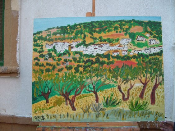 Paterna del Rio Oil Canvas Landscaping