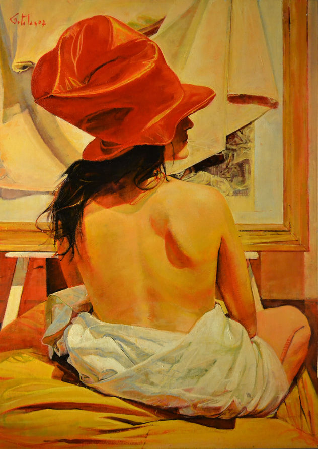 La Mujer del Sombrero Rojo