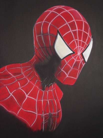 HOMBRE ARAÑA Mixed Media