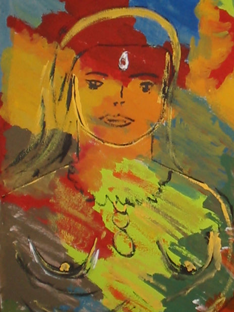 Mujer escondida