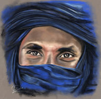 Mirada tuareg