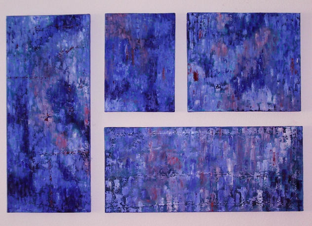 Composición azul