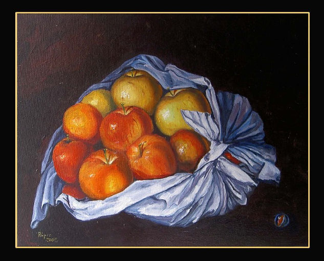 Manzanas Oil Canvas