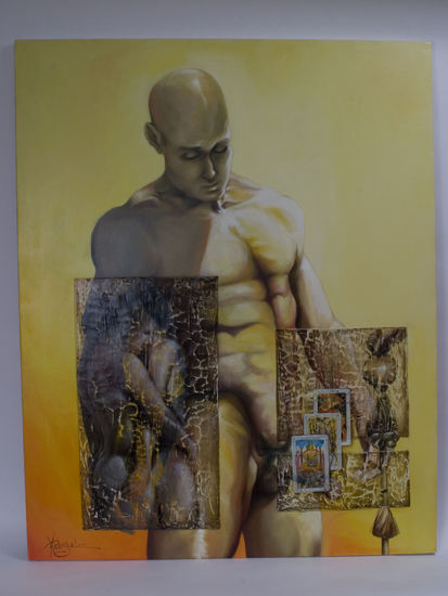 La traición de tus pasiones, te harán buscar soluciones en mundos de tabú Oil Canvas Nude Paintings