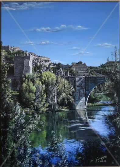 Puente de San Martín (1) - Toledo Oil Panel Landscaping